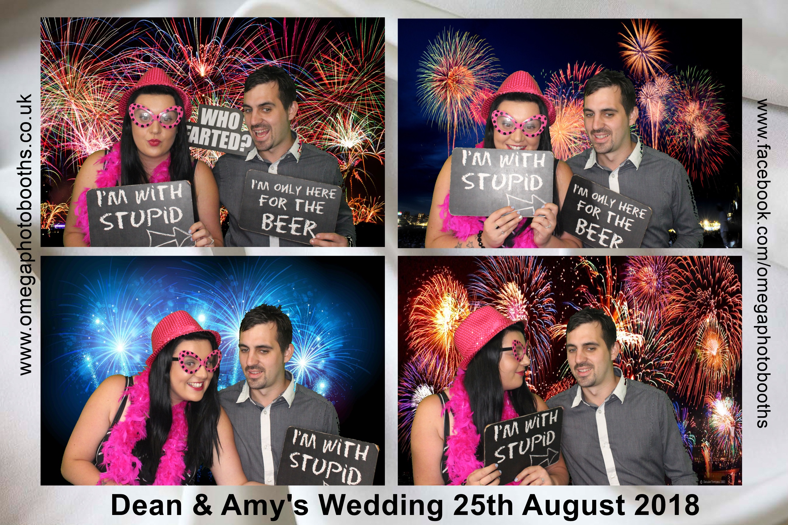 Dean & Amy's Wedding | View more photos from the event at gallery.omegaphotobooths.co.uk/u/Omega-Photobooths/Dean-Amys-Wedding